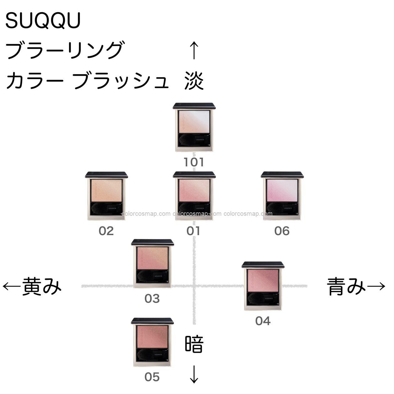 SUQQUブラーリングカラーブラッシュ102 ブラーリング カラー ブラッシュ 102 時更 -TOKIFUKE / SUQQU