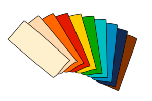 鮮やかな色味が得意なイエベ春のドレープ